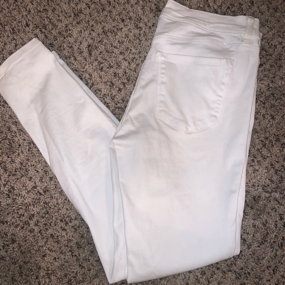 White jeans